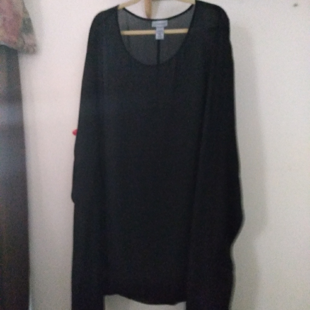 Silky versatile tunic. Flattering for everyone.